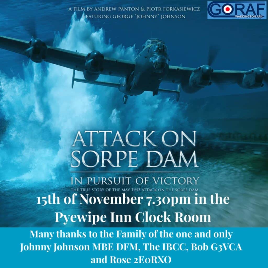 Sorpe Dam Poster 15th Nov 2024