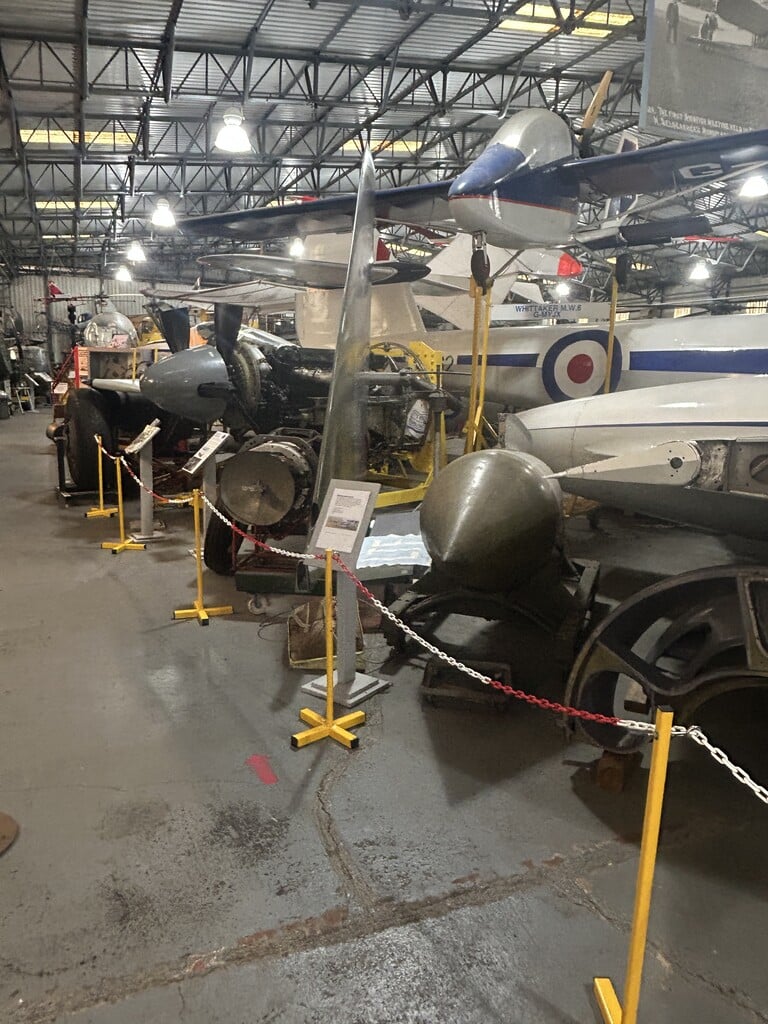 Aitcraft displayed at South Yorkshire Air Museum